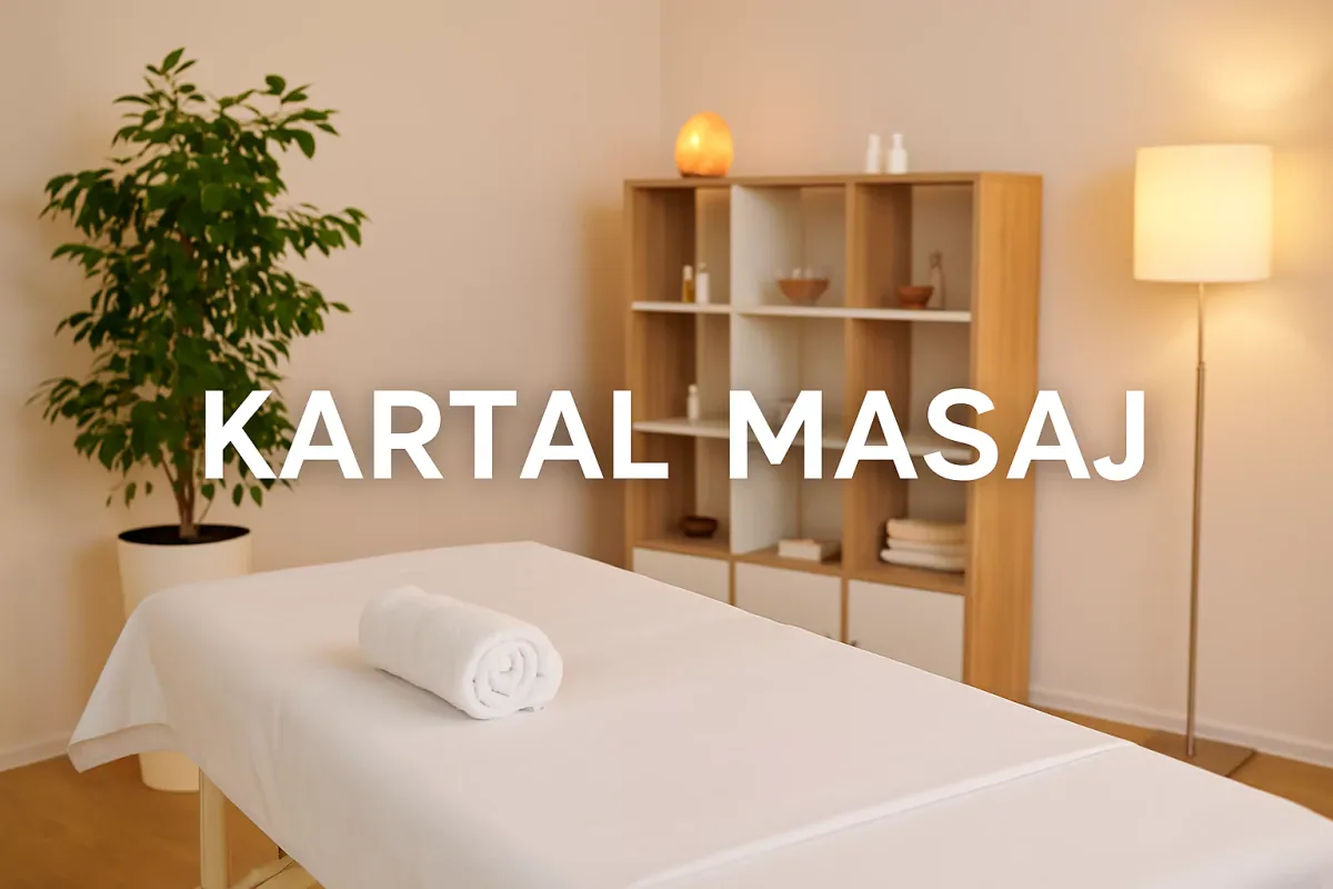 Kartal Masaj başlığıyla hazırlanmış masaj odası görseli